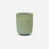 Gertrud and Otto Natzler, Vase, volcanic-glazed earthenware