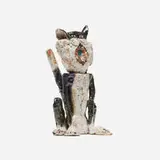 Magdalena Suarez Frimkess, Cat, 2016, glazed earthenware