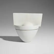 Ruth Duckworth, Untitled, 1991, partially glazed porcelain