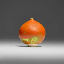 Weed pot by Doyle Lane, c. 1960-1978, glazed earthenware, sold Jun 2026