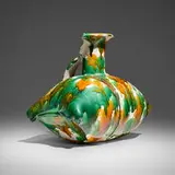Betty Woodman, Pillow Pitcher, c. 1985, glazed earthenware