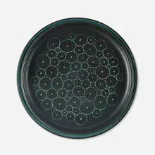 Harrison McIntosh, Plate, c. 1968, glazed stoneware