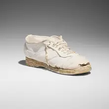 Marilyn Levine, Untitled (Shoe), c. 1980, hand-built and glazed porcelain