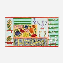 Chinese Pleasures by Betty Woodman, 2007, lithograph in colors with chine collé, sold Jun 2026