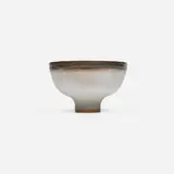 Lucie Rie, Bowl, c. 1980, glazed stoneware with manganese lip