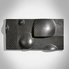 Ruth Duckworth, Untitled (Wall Piece), c. 1985, hand-built and glazed stoneware