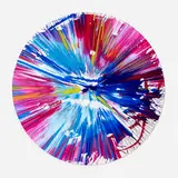 Circle Spin Painting by Damien Hirst, 2009, acrylic on paper, sold Jun 2026