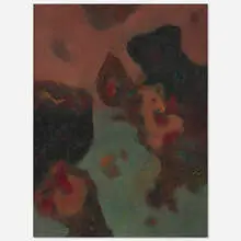 Sidney Gross, Untitled, c. 1955, oil on canvas