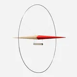 Ólafur Elíasson, 360° Compass, 2009, wood compass with integrated magnet, outer ring and hanging wire