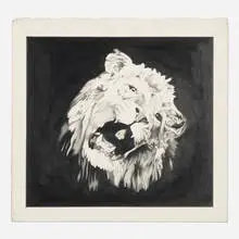 Banks Violette, no title/(MGM), 2022, graphite on paper