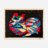 Karel Appel, House Cat (from the Cats portfolio), 1978, screenprint in colors on Japan