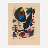 Miró à l'Encre by Joan Miró, 1972, lithograph in colors, sold Nov 2025