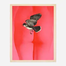 Fly Catcher by Mel Ramos, 1969, screenprint in colors on Arches, sold Nov 2025