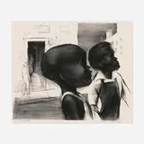 John Woodrow Wilson, Urbanities, 1964, lithograph