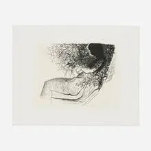 Marlene Dumas, Doornrosie, 1989, lithograph