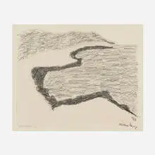 Milton Avery, Gray Sea, 1963, lithograph in colors