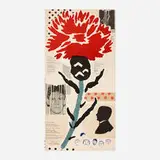 Donald Baechler, Thistle, 1999, lithograph in colors