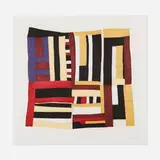 Mary Lee Bendolph, Snaggletooth, 2020, softground etching, spitbite and aquatint in colors on BFK Rives