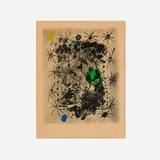 Untitled (from the Constellations portfolio) by Joan Miró, 1959, lithograph in colors, sold Nov 2025