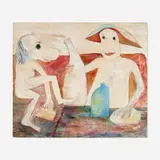 Jon Serl, Celebration, oil on wood