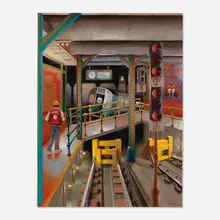 Richard Pantell, Catacombs, 1980, oil on canvas