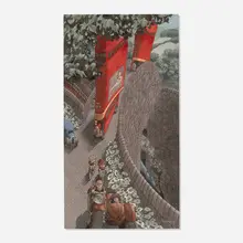 Roy Gerrard, Pendelton Bridge, 1982, watercolor on paper