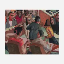 Joe Gohl, Untitled, 1977, acrylic on canvas
