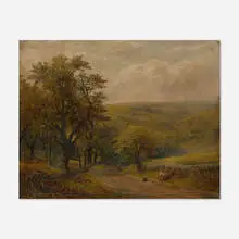 George Turner, Near Hopton, Derbyshire, 1892, oil on board