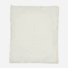 Angelo Savelli, Untitled, oil on canvas and nails