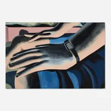 Aks Misyuta, Untitled (hands), 2019, acrylic on canvas