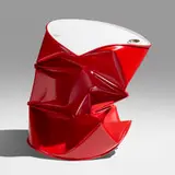Dylan Lynch, Untitled, acrylic on steel drum