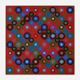 Lynn Leland, Red Ground, c. 1966, acrylic on canvas