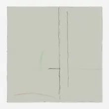 Felim Egan, Untitled, 1986, mixed media on canvas in artist's frame