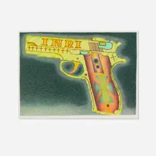 Ed Paschke, Spirit of Power, 1989, colored pencil and ink on Arches