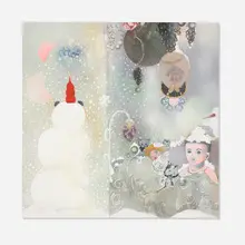 Phyllis Bramson, Winter, 2003, mixed media on canvas