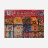 Richard Hull, Bridge, 2004, oil and wax ground on canvas