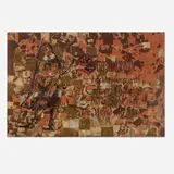 Edgar Miller, Scaramouche, mixed media on canvas laid to board