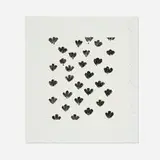 Donald Sultan, Wallflower 25 (from the Wallflowers portfolio), 2008, screenprint in colors