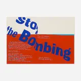 Corita Kent, stop the bombing, 1967, screenprint in colors