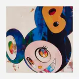 And then and then and then / Cream by Takashi Murakami, 2006, offset lithograph in colors, sold Apr 2026