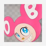 And then and then and then and then and then (Pink) by Takashi Murakami, 1999, offset lithograph in colors, sold Apr 2026