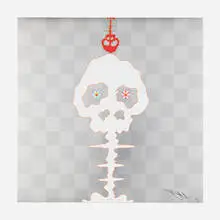 Dokuro silver by Takashi Murakami, 2000, offset lithograph in colors, sold Apr 2026