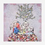While Practicing Sādhanā, I Sprouted A Tree From My Head by Takashi Murakami, 2013, offset lithograph in colors with foil and high gloss varnish', sold Apr 2026