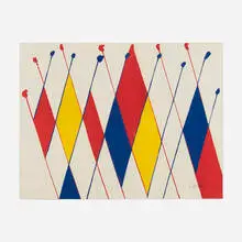 Un drôle de poisson by Alexander Calder, 1965, lithograph in colors on BFK Rives, sold Apr 2026