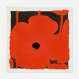 Donald Sultan, Red Flowers