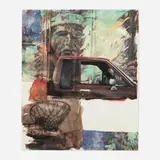 Robert Rauschenberg, Untitled (Native American with Truck), 2000, archival pigment print