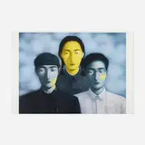 Zhang Xiaogang, Bloodline: Big Family No. 8, 2006, lithograph in colors