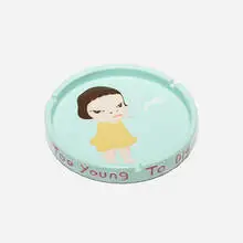 Yoshitomo Nara, Too Young to Die, 2002, glazed ceramic
