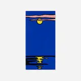 Roy Lichtenstein, Moonscape Banner (Holiday Card), 1969, screenprint in colors on wove