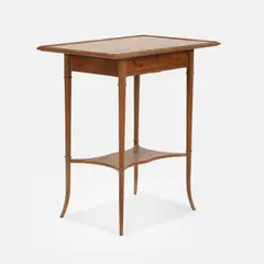 Beech side table by Louis Majorelle, sold Apr 2026